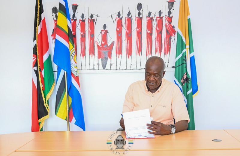 Kilifi Governor Gideon Mung'aro.